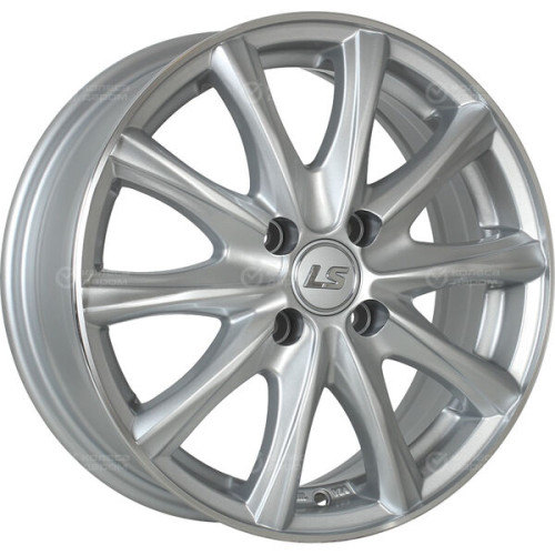 Колесный диск LS LS 741 6xR15 4x100 ET48 DIA73.1 глянцевый серебристый