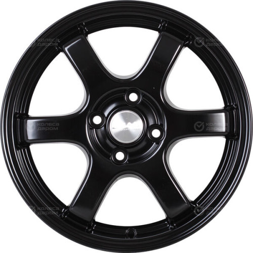 Колесный диск СКАД Киото 6xR15 4x98 ET38 DIA58.6 черный матовый