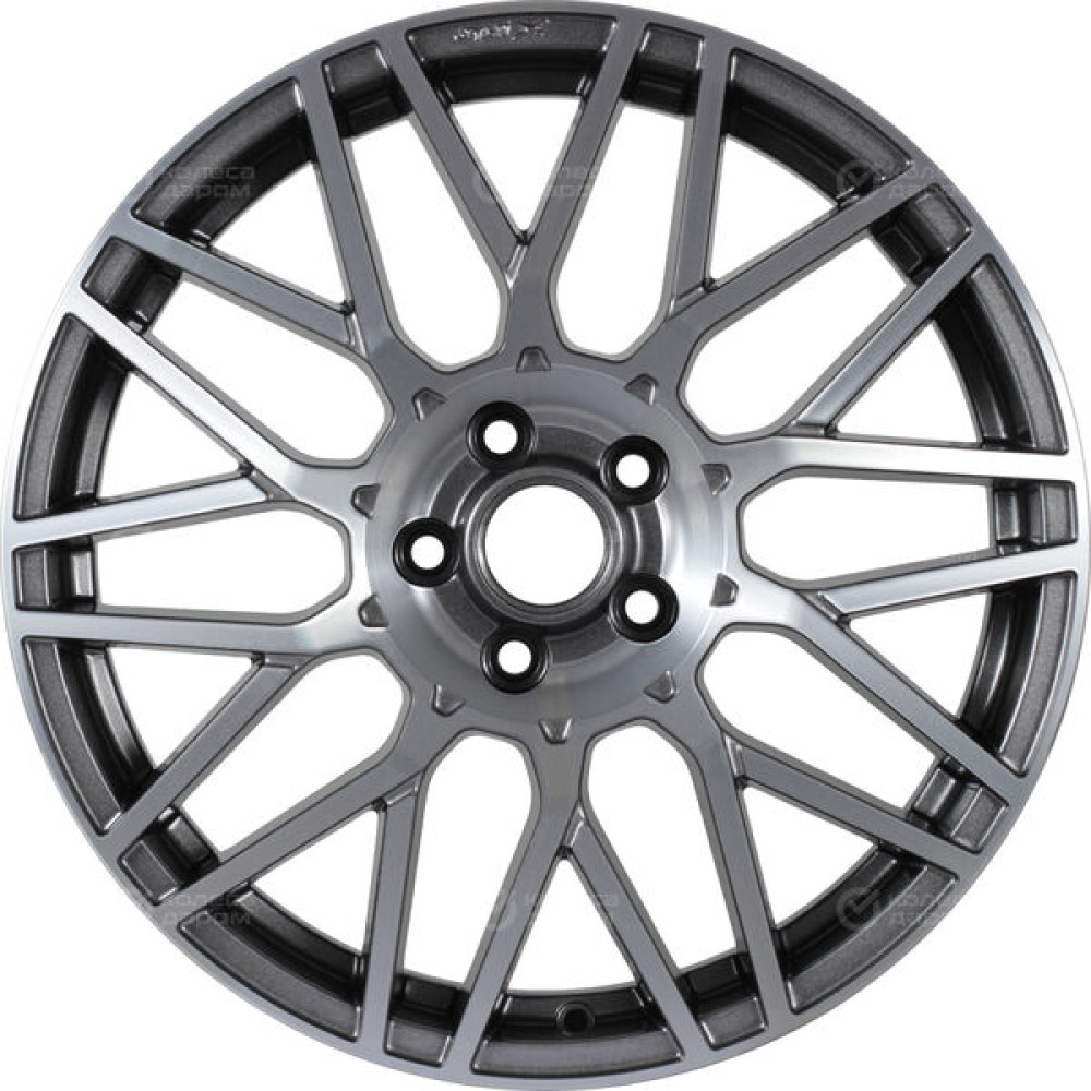 Колесный диск X-trike X133 7.5xR18 5x108 ET36 DIA65.1 темно-серебристый с полированной лицевой частью