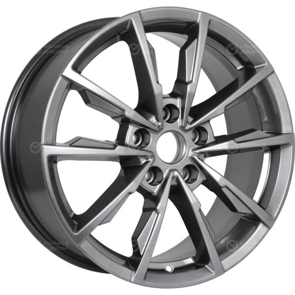 Колесный диск КиК Меренге 7.5xR17 5x114.3 ET45 DIA60.1 темно-серебристый