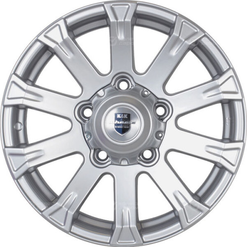 Колесный диск КиК Байкал 7xR16 5x139.7 ET35 DIA98 серебристый