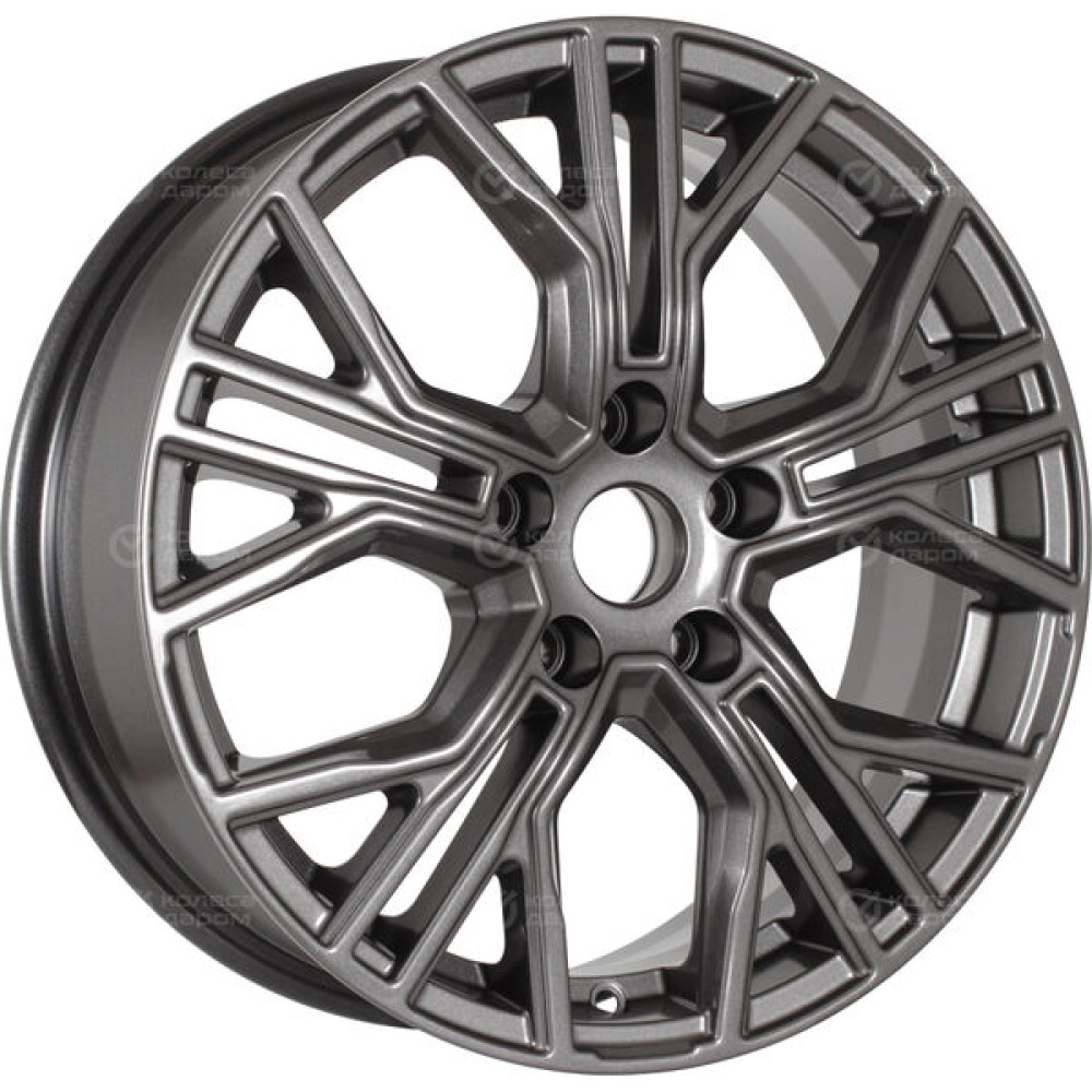 Колесный диск СКАД Тибет 6.5xR17 5x114.3 ET49 DIA67.1 темно-серый цвет с перламутровыми оттенками