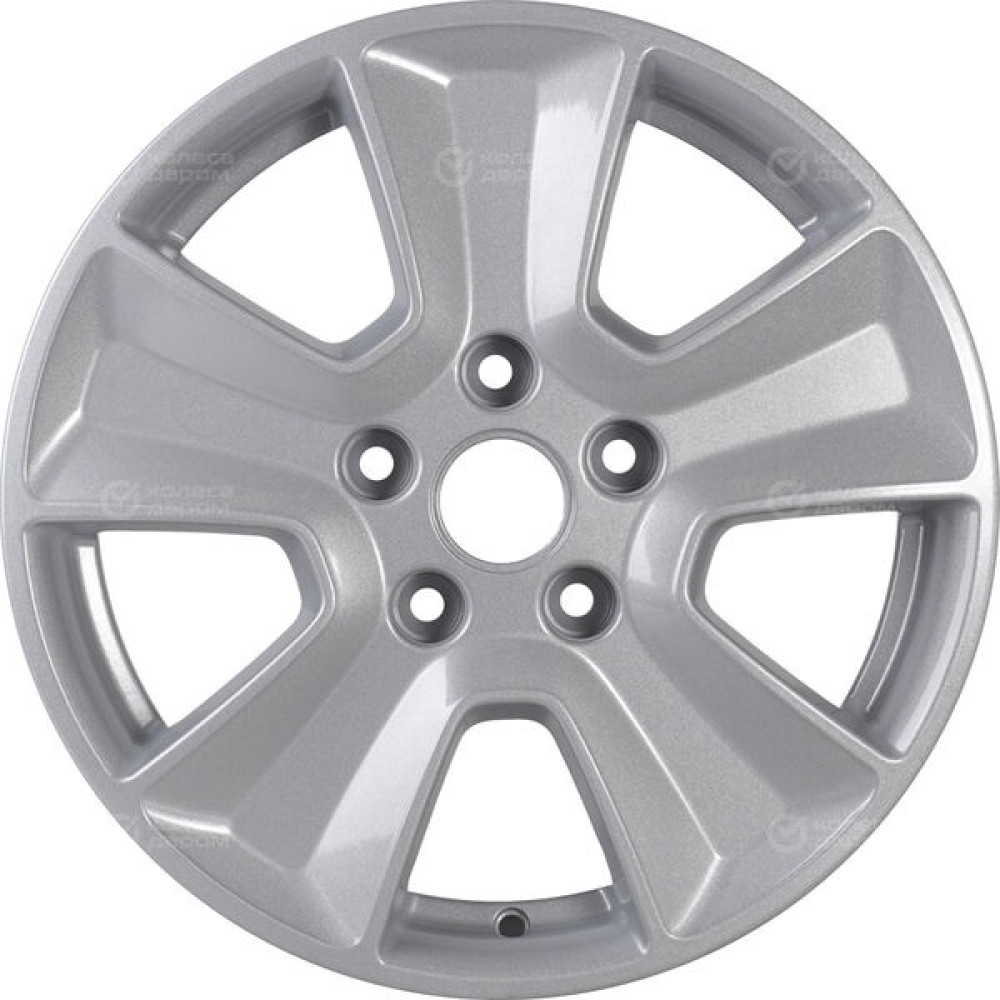 Колесный диск KHOMEN KHW1601 (Mitsubishi) 6.5xR16 5x114.3 ET46 DIA67.1 серебристый