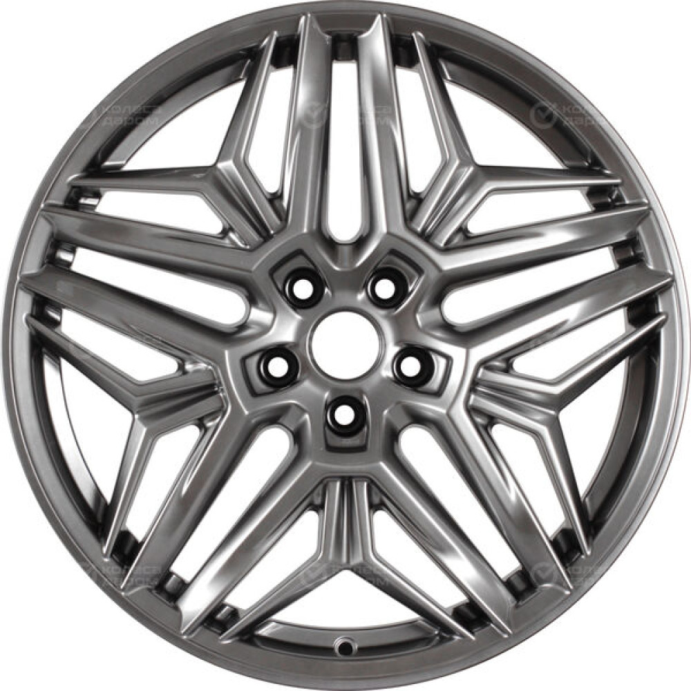 Колесный диск КиК Колумб 7xR19 5x114.3 ET40 DIA64.1 темно-серебристый