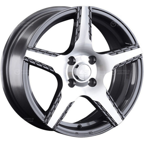 Колесный диск LS LS 888 6.5xR15 4x100 ET40 DIA60.1 насыщенный темно-серый полностью полированный