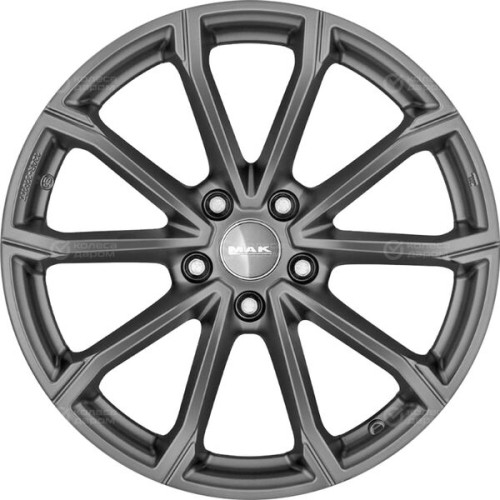 Колесный диск MAK DaVinci 6xR16 5x100 ET35 DIA57.1 серый тёмный матовый