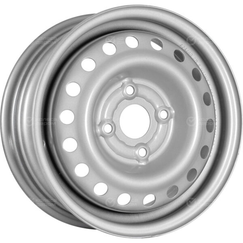 Колесный диск Евродиск 42A46R 5xR13 4x100 ET46 DIA54.1 серебристый