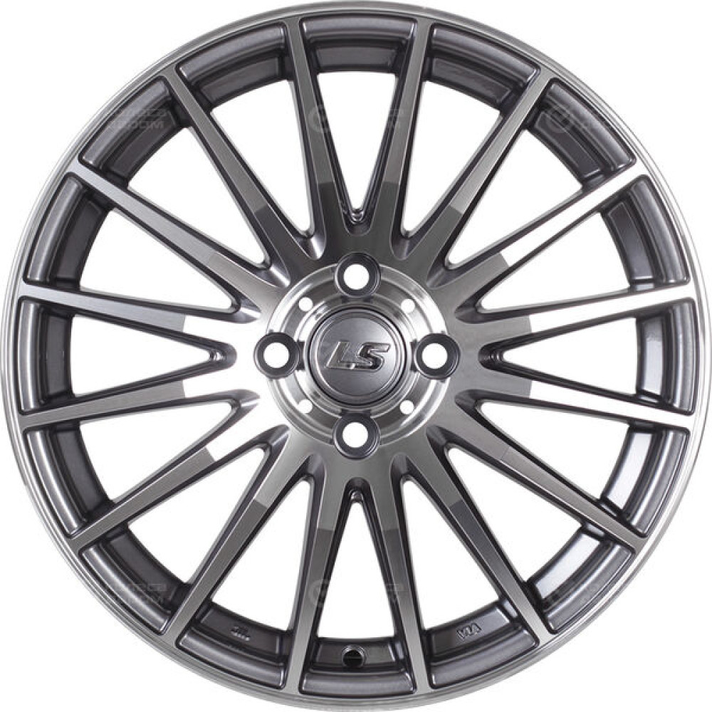 Колесный диск LS LS 425 6xR16 4x100 ET41 DIA60.1 насыщенный темно-серый полностью полированный