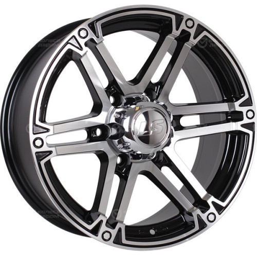 Колесный диск LS LS 473 8xR17 6x139.7 ET10 DIA110.5 черный полностью полированный