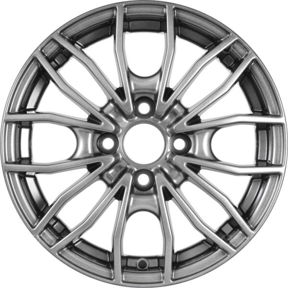 Колесный диск iFree Флайт 5.5xR14 4x100 ET38 DIA67.1 насыщенный тёмно-серебристый