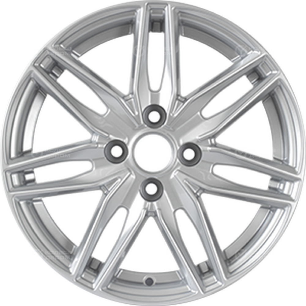 Колесный диск KDW KD1570 6xR15 4x98 ET30 DIA58.5 серебристый