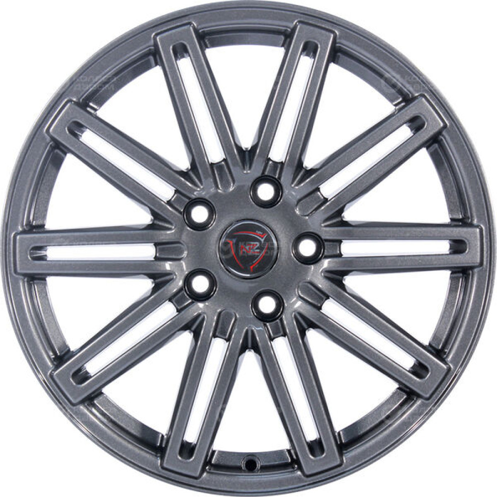 Колесный диск NZ R-01 7xR17 5x114.3 ET41 DIA67.1 темно-серый цвет с перламутровыми оттенками