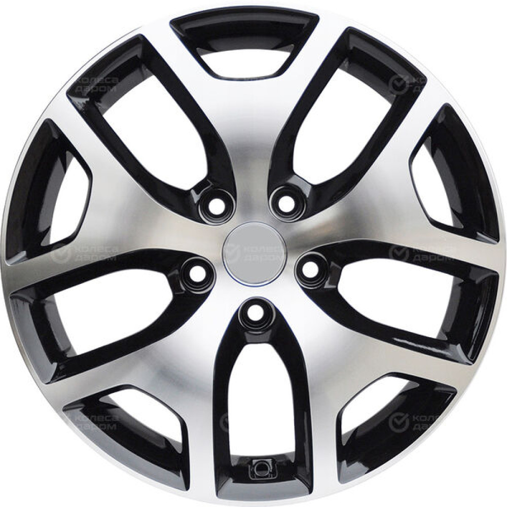 Колесный диск Replay KI187 7xR17 5x114.3 ET47 DIA67.1 черный полностью полированный