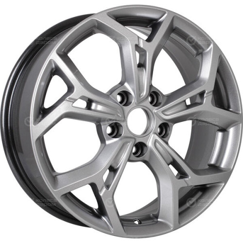 Колесный диск Carwel Карачи 203 7xR17 5x114.3 ET45 DIA60.1 серебристый металлик