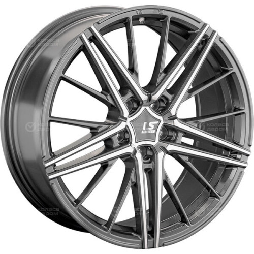 Колесный диск LS FlowForming LS RC76 8.5xR20 5x114.3 ET30 DIA60.1 насыщенный серый полностью полированный
