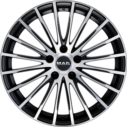 Колесный диск MAK FATALE 8xR18 5x112 ET42 DIA76 черный матовый с полированной лицевой частью