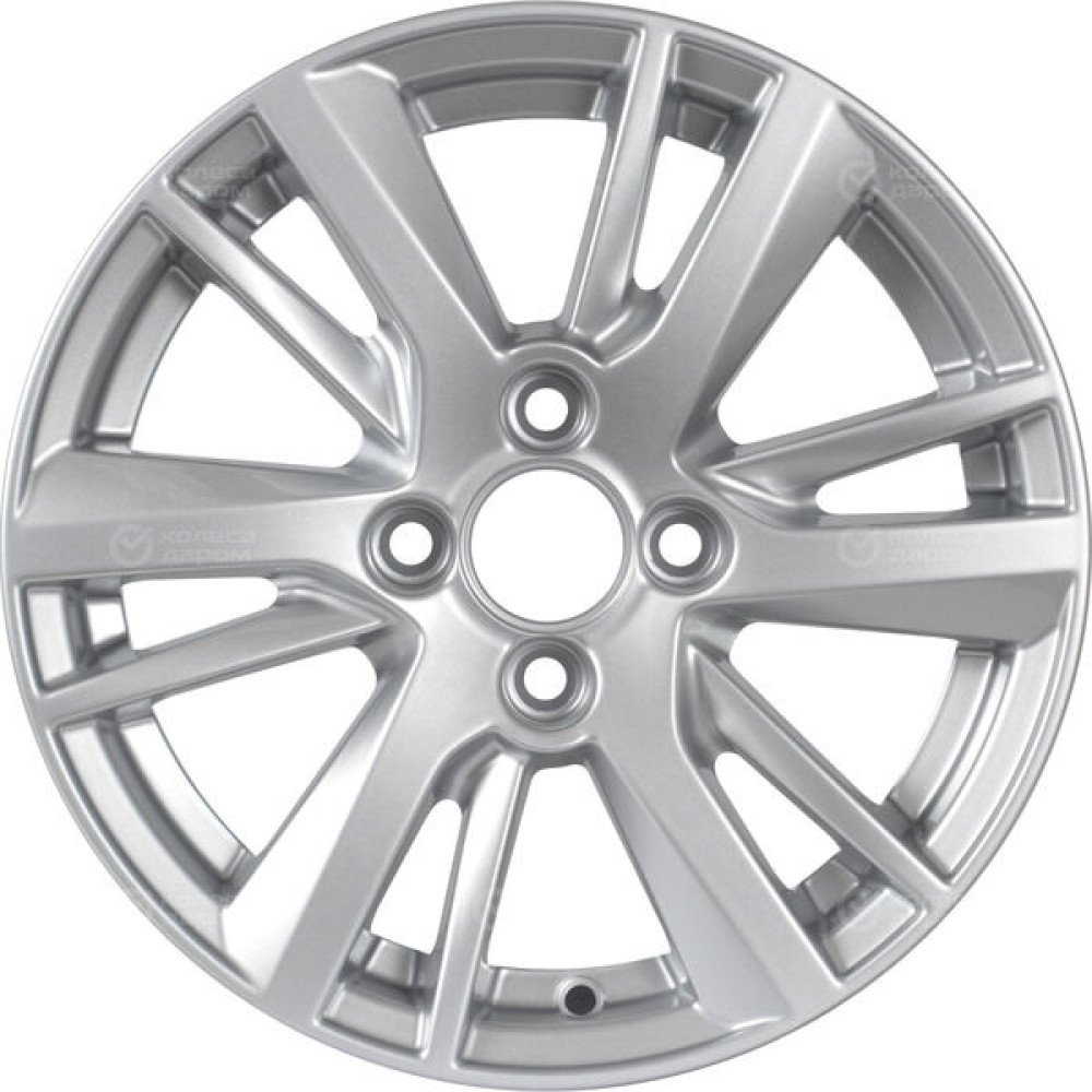 Колесный диск KDW KD1410 (14_Granta FL) 5.5xR14 4x98 ET35 DIA58.5 серебристый