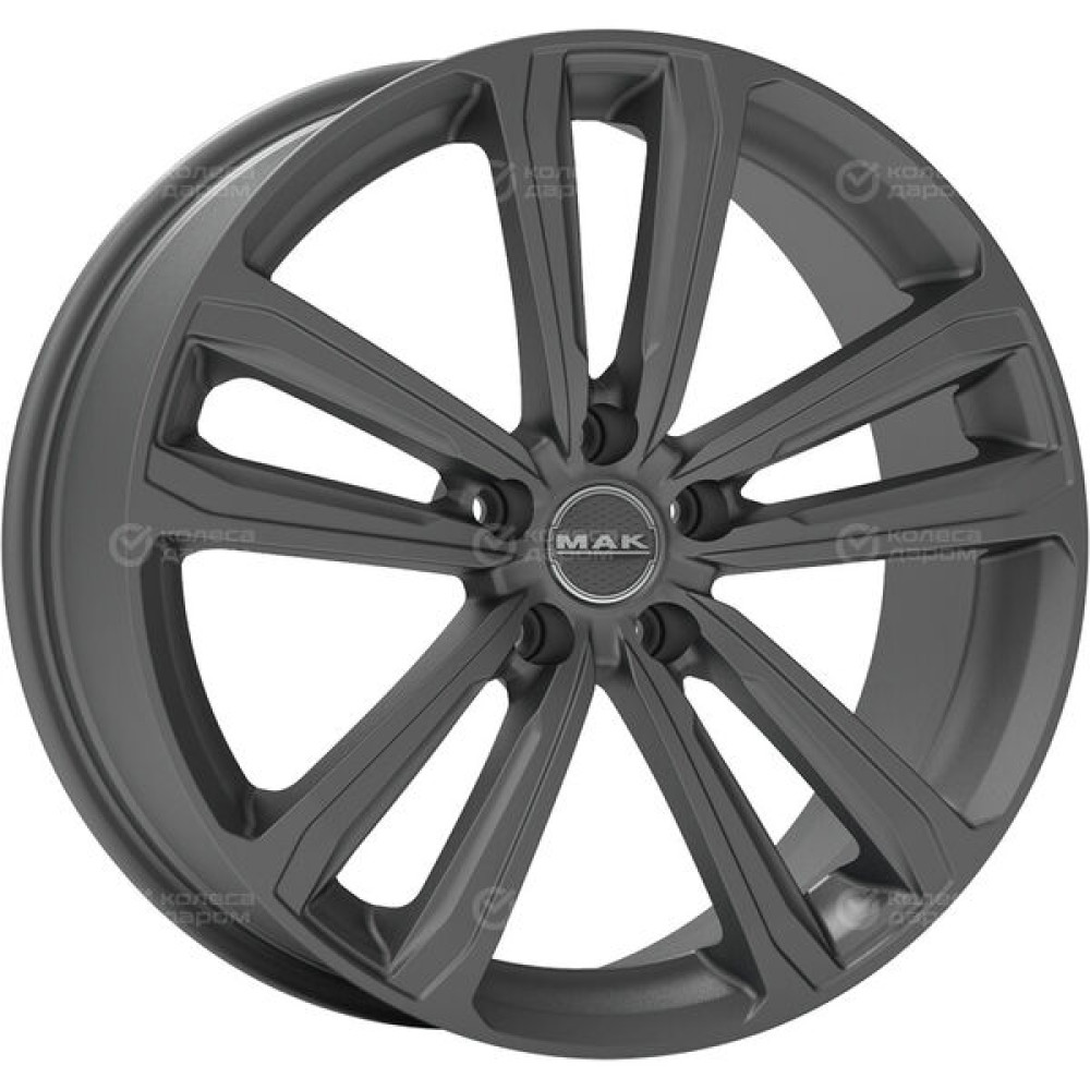 Колесный диск MAK Magma 7xR18 5x114.3 ET48 DIA67.1 серый темный матовый
