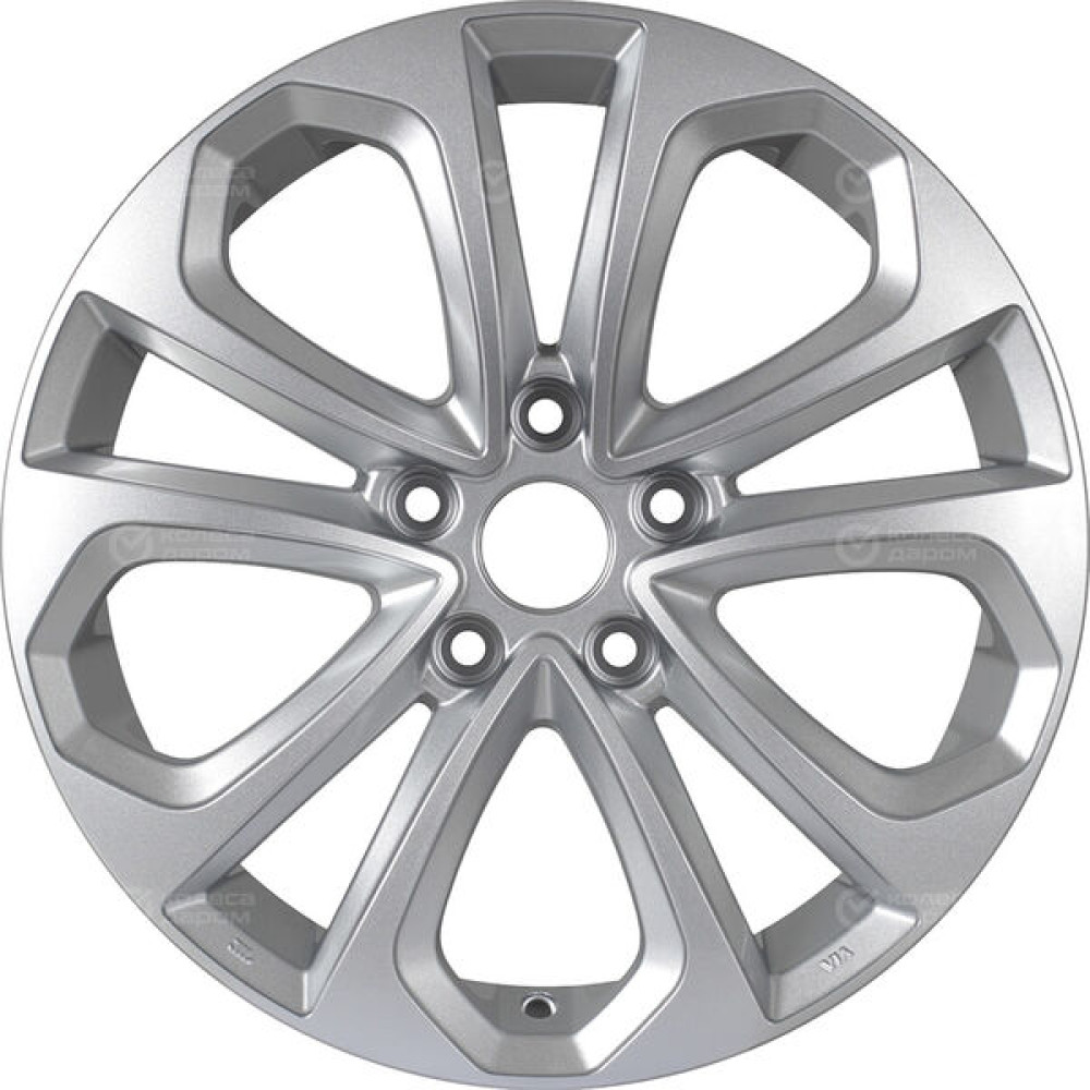 Колесный диск Replay H60 (KI) 7.5xR17 5x114.3 ET53 DIA67.1 серебристый