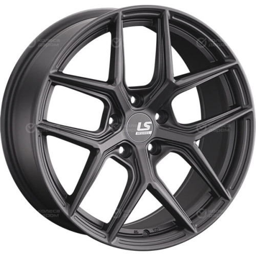 Колесный диск LS FlowForming LS RC53 8.5xR18 5x112 ET30 DIA66.6 серый матовый