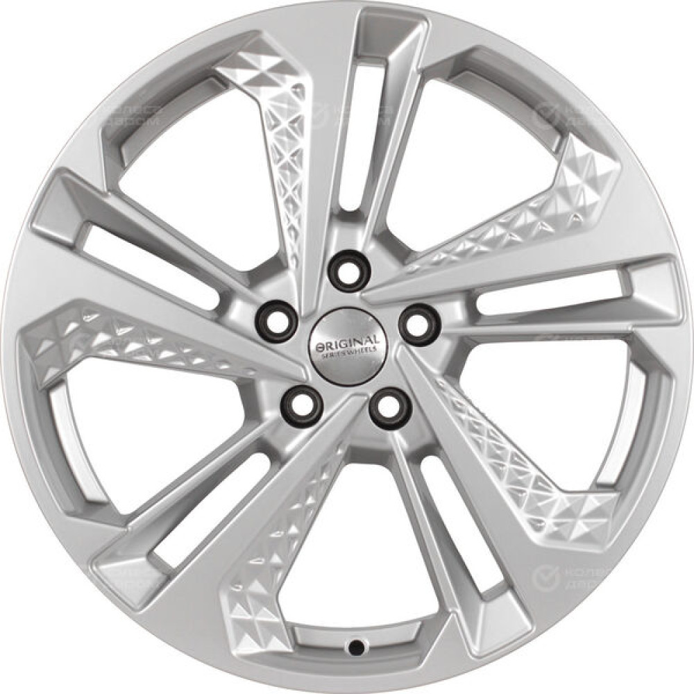 Колесный диск СКАД KL-1069 7xR18 5x108 ET33 DIA60.1 (уценка) серебристый