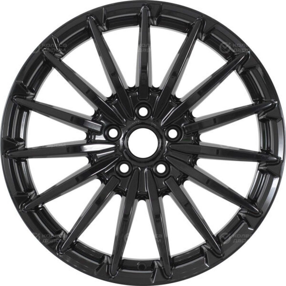 Колесный диск WUP Up128 7.5xR18 5x114.3 ET38 DIA67.1 черный глянцевый