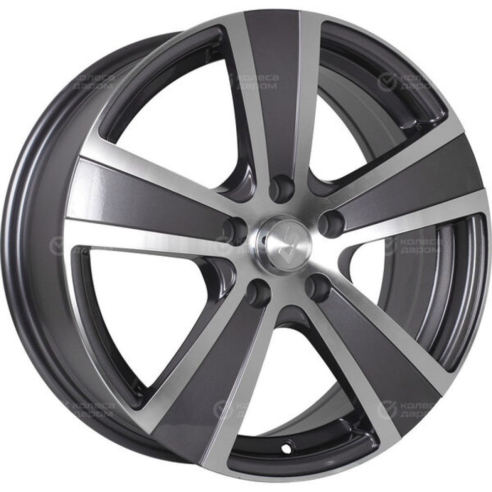 Колесный диск LS LS 950 7xR17 5x112 ET40 DIA57.1 насыщенный темно-серый полностью полированный