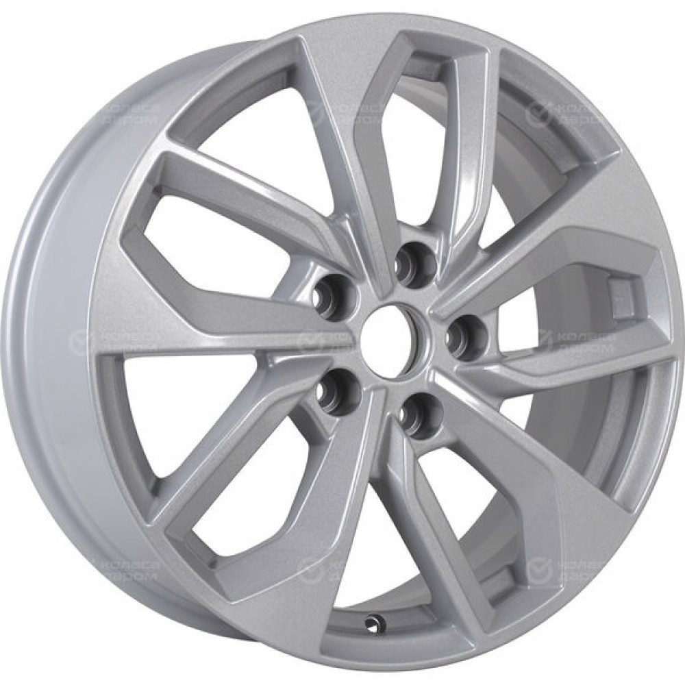 Колесный диск Carwel Эльтон 1703 7xR17 5x114.3 ET40 DIA66.1 серебристый