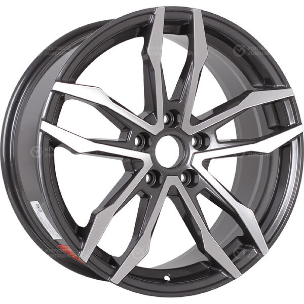 Колесный диск Replay LX188 8xR18 5x114.3 ET30 DIA60.1 насыщенный темно-серый полностью полированный