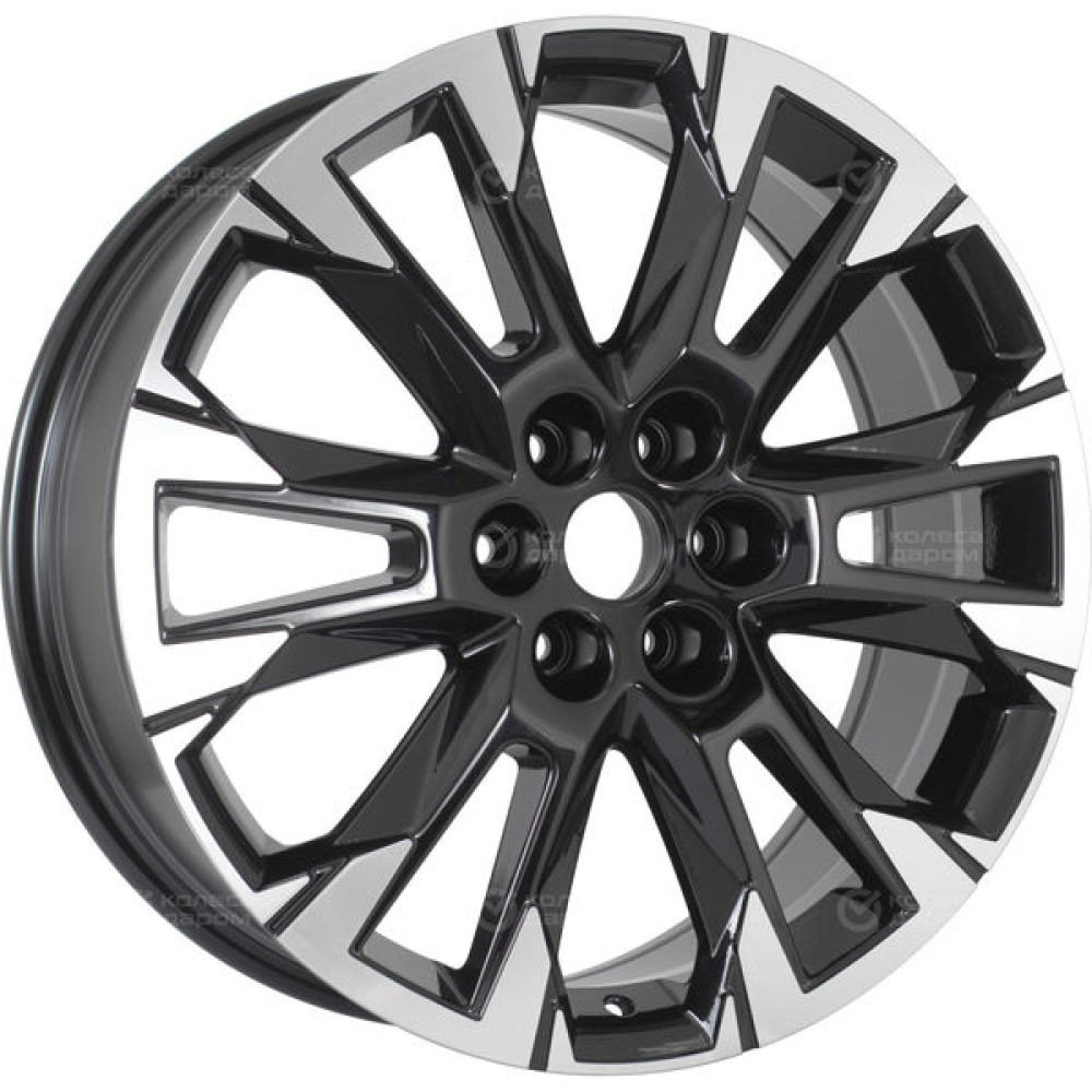 Колесный диск Replay KI385 8xR20 6x114.3 ET46 DIA67.1 черный полностью полированный