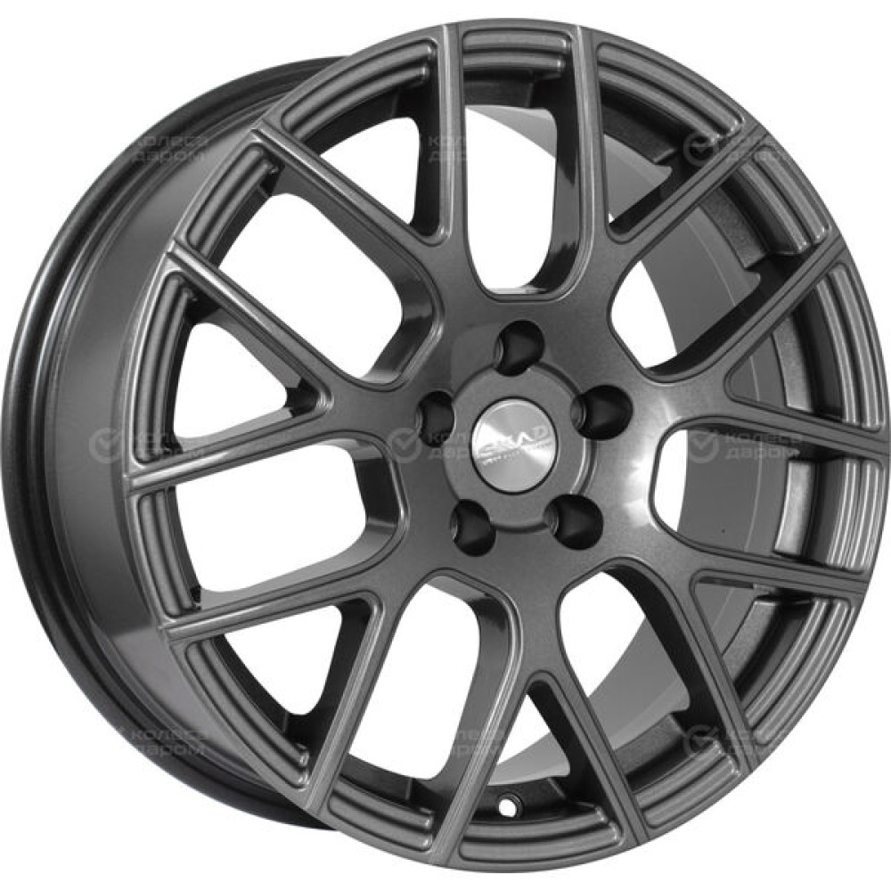 Колесный диск СКАД Stiletto 8xR18 5x114.3 ET45 DIA60.1 темно-серый цвет с перламутровыми оттенками