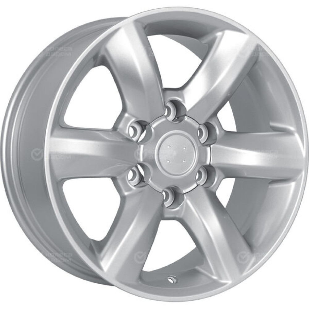 Колесный диск Replay TY64 7.5xR18 6x139.7 ET25 DIA106.1 серебристый