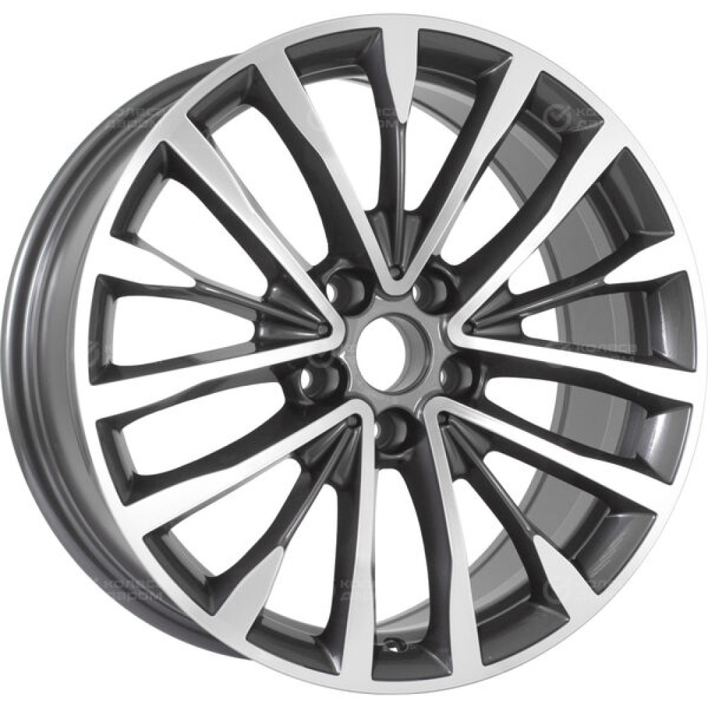 Колесный диск Replay LX211 8xR18 5x114.3 ET30 DIA60.1 насыщенный темно-серый полностью полированный