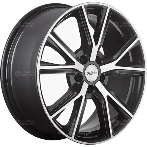 Колесный диск X-trike X122 7.5xR18 5x112 ET38 DIA57.1 черный матовый с полированной лицевой частью