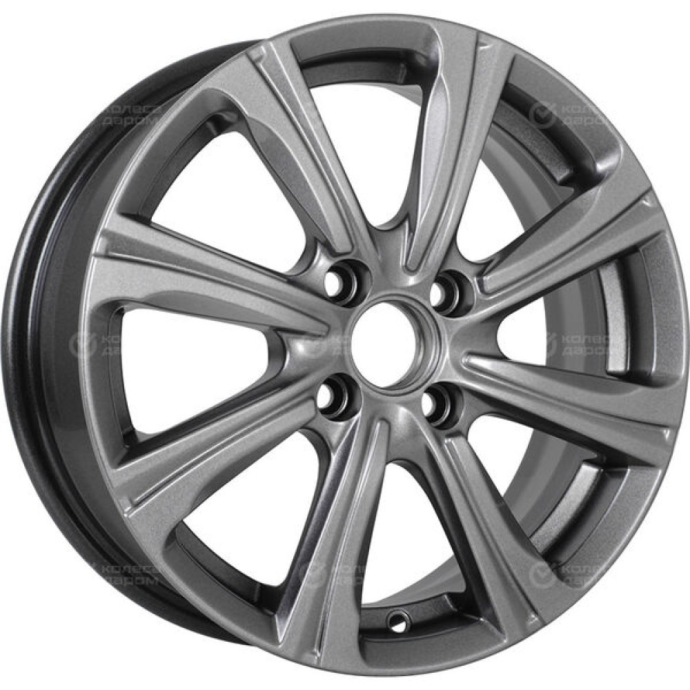 Колесный диск iFree Апероль 6xR15 4x100 ET40 DIA60.1 (уценка) насыщенный тёмно-серебристый