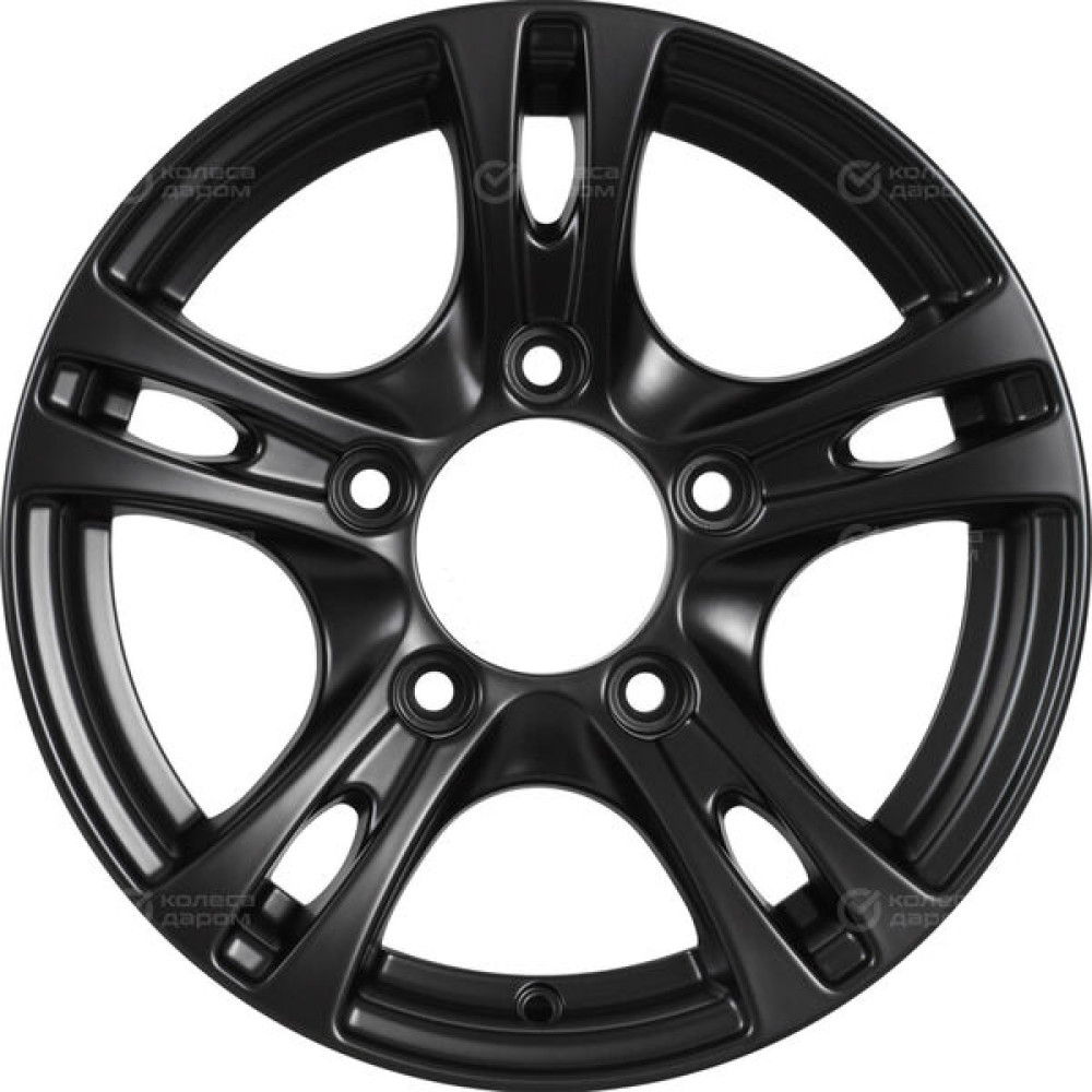 Колесный диск СКАД Дюна 6.5xR15 5x139.7 ET40 DIA98.5 черный матовый