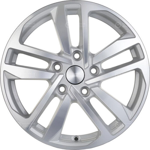 Колесный диск Carwel Шунет 1612 6.5xR16 5x114.3 ET45 DIA67.1 серебристый с полированной лицевой частью