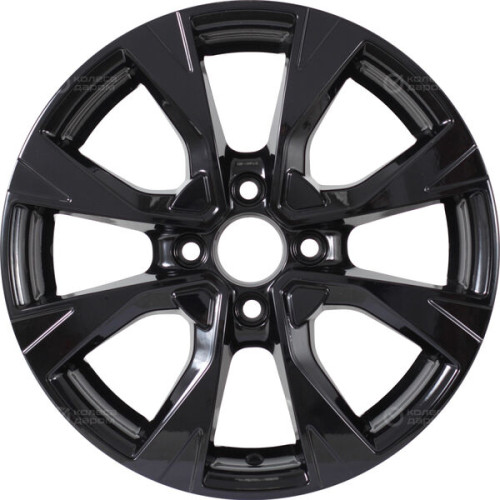 Колесный диск RST R045 6xR15 4x100 ET50 DIA60.1 черный глянцевый