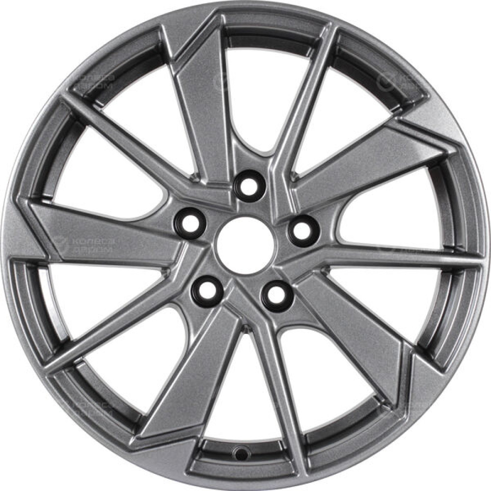 Колесный диск iFree Зиплайн 6.5xR16 5x114.3 ET40 DIA66.1 насыщенный тёмно-серебристый