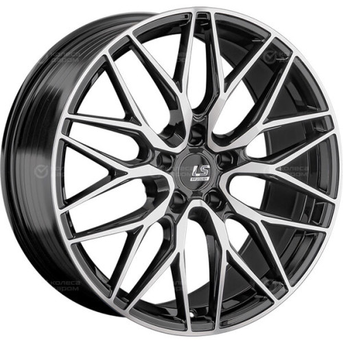 Колесный диск LS FlowForming LS RC70 8.5xR19 5x114.3 ET30 DIA67.1 черный полностью полированный