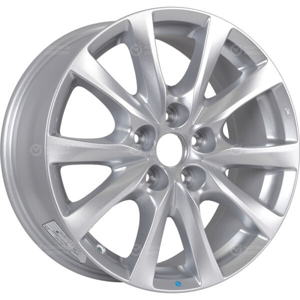 Колесный диск Replay TY301 7.5xR17 5x114.3 ET45 DIA60.1 серебристый