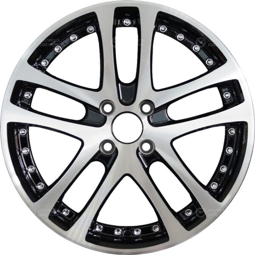 Колесный диск LS LS 919 8xR18 5x114.3 ET35 DIA73.1 черный полностью полированный