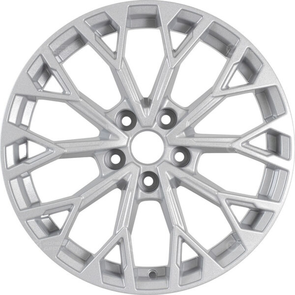 Колесный диск KHOMEN KHW1718 (Nissan Qashqai) 7xR17 5x114.3 ET40 DIA66.1 серебристый