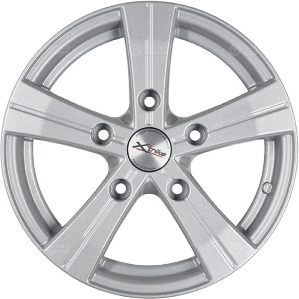 Колесный диск X-trike X121 6xR15 5x139.7 ET40 DIA98 серебристый