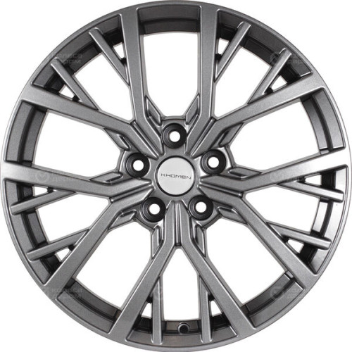 Колесный диск KHOMEN KHW1806 (Haval Jolion) 7xR18 5x114.3 ET37 DIA66.5 насыщенный темно-серый