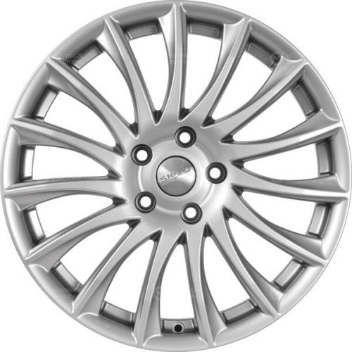 Колесный диск СКАД Валенсия 7xR18 5x100 ET48 DIA56.1 серебристый