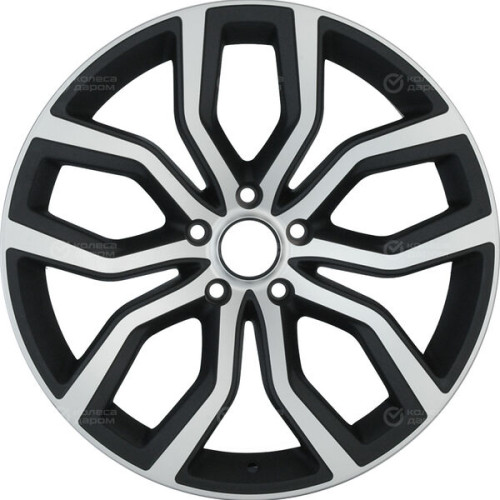 Колесный диск Replay B110 11xR20 5x120 ET37 DIA74.1 черный матовый полностью полированный