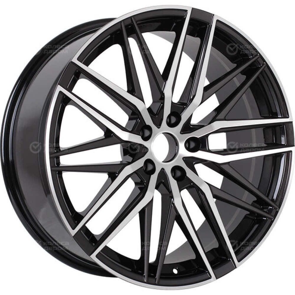 Колесный диск Replay A210 8.5xR20 5x112 ET28 DIA66.6 черный полностью полированный