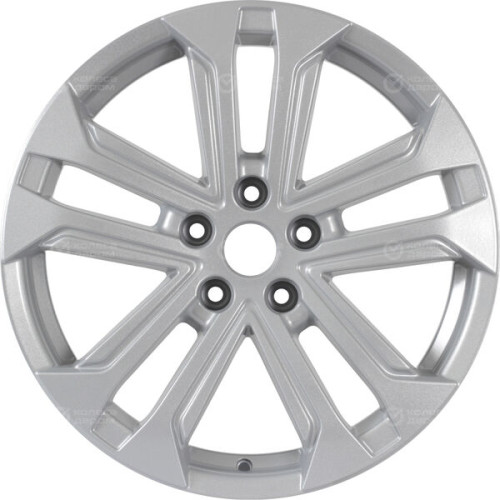 Колесный диск KHOMEN KHW1803 (Chery Tiggo 3) 7xR18 5x108 ET45 DIA60.1 серебристый