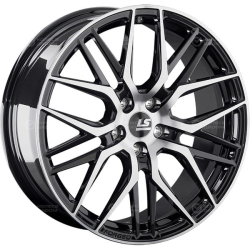 Колесный диск LS Forged FG04 8.5xR20 5x114.3 ET45 DIA67.1 черный полностью полированный